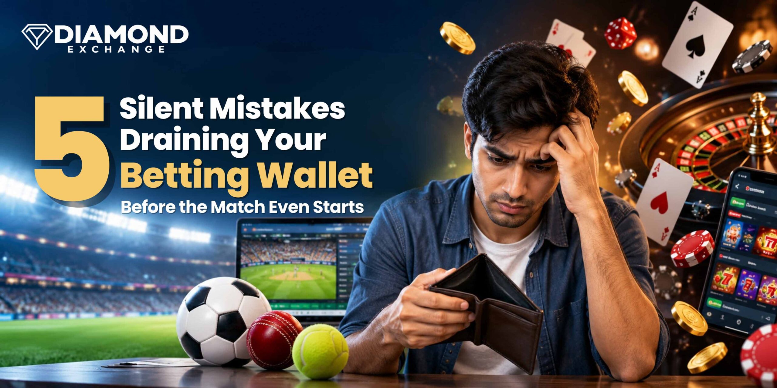 5 Silent Mistakes Draining Your Betting Wallet Before the Match Even Starts